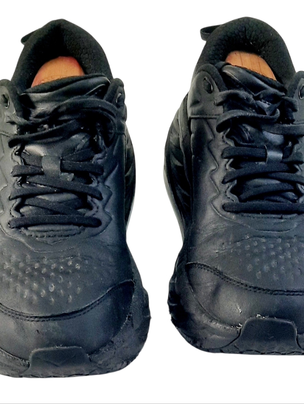 Hoka One One Bondi SR Womens Sz 10.5 Black Anti Slip Sneakers Work No Insole - Picture 3 of 5